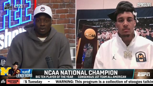 Yaxel Lendeborg Wants the Fab Five’s Verdict After Michigan’s Title Run