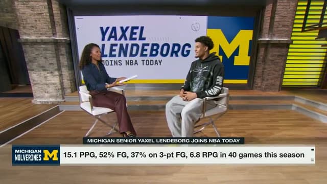 Yaxel Lendeborg Announces the NBA Is Officially His Next Stop