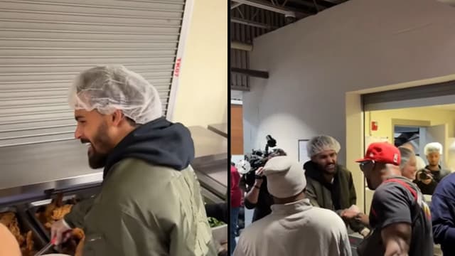 Trae Young Spends Thanksgiving Morning Serving 300 Meals at Atlanta Mission