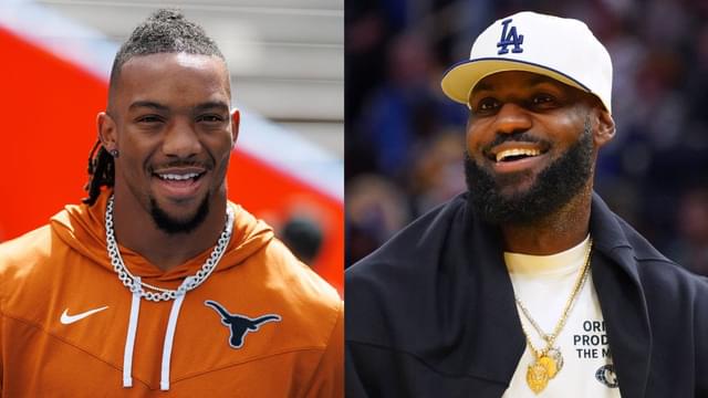 Bijan Robinson Reflects on Friendship With LeBron James: “You Have This God-Given Talent”