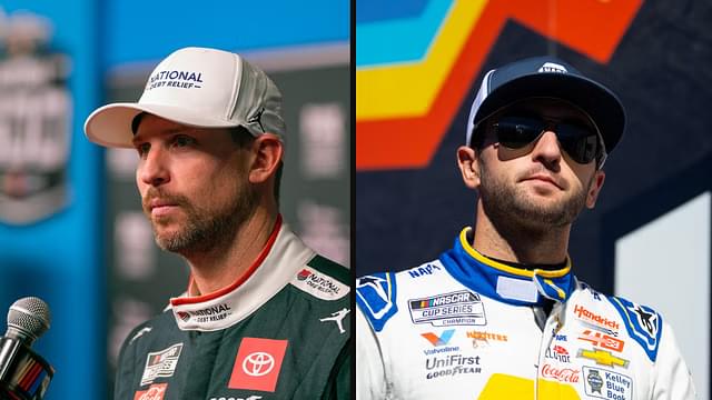 Chase Elliott Bets Denny Hamlin Will Agree There Was "No Harm, No Foul" At Kansas