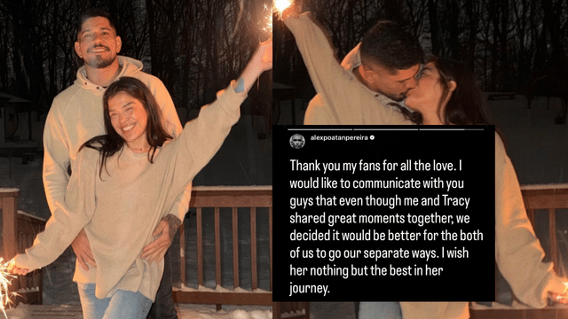 Alex Pereira Confirms Split From Tracy Cortez