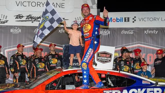 Chase Briscoe Recounts Special Moment With Son Brooks After Darlington Win 