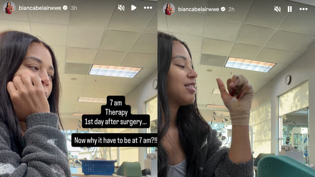 Bianca Belair Begins Rehab After Successful Finger Surgery