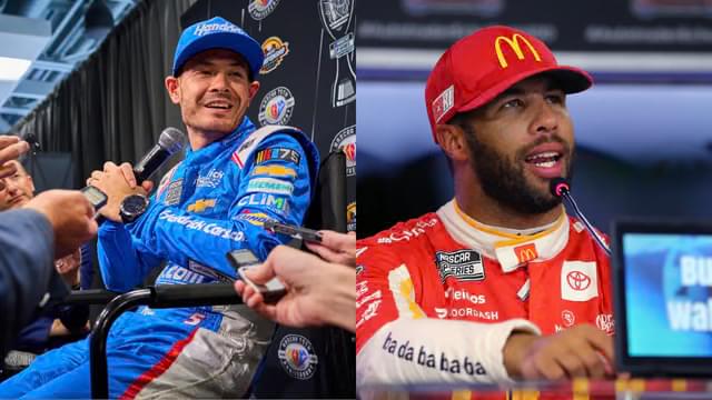 Bubba Wallace Reacts to Predicting Kyle Larson's 2025 Title Almost Two Years Ago 