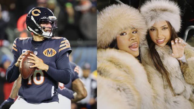 Is Caleb Williams Dating Ash Kaash? Model’s ‘Claw Pose’ in Bears Game Sparks Rumors