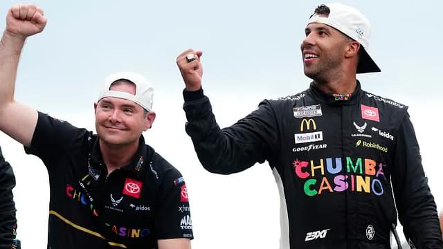 Bubba Wallace Credits Crew Chief Charles Denike for Mentality Change This Year
