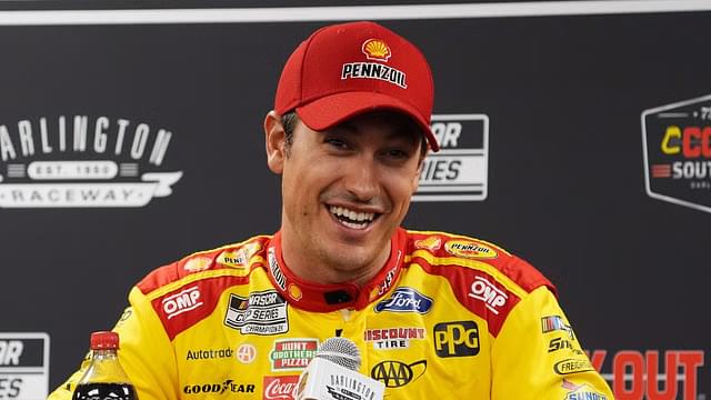 Joey Logano Praises "Wicked" Playoff System After Last-Lap Drama