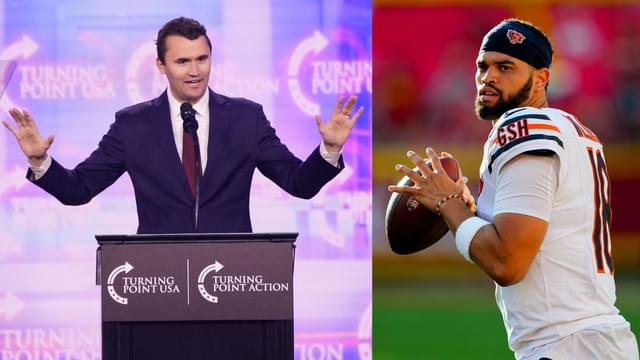 Bears Supporter Charlie Kirk Wasn't a Fan of Caleb Williams