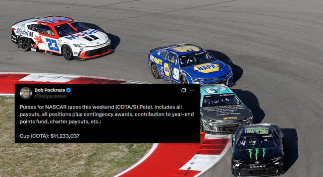 How Much Will NASCAR Cup Drivers Make This Weekend?