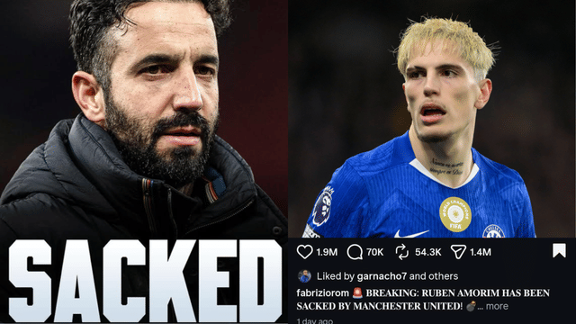 Alejandro Garnacho Appears to Swipe at Ruben Amorim After United Sacking