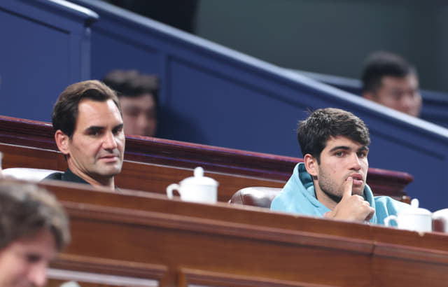 Roger Federer Sees His Own Style In Carlos Alcaraz