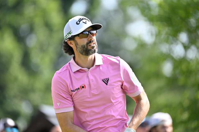 Adam Hadwin Closes With Late Eagle To Retain Bermuda Lead