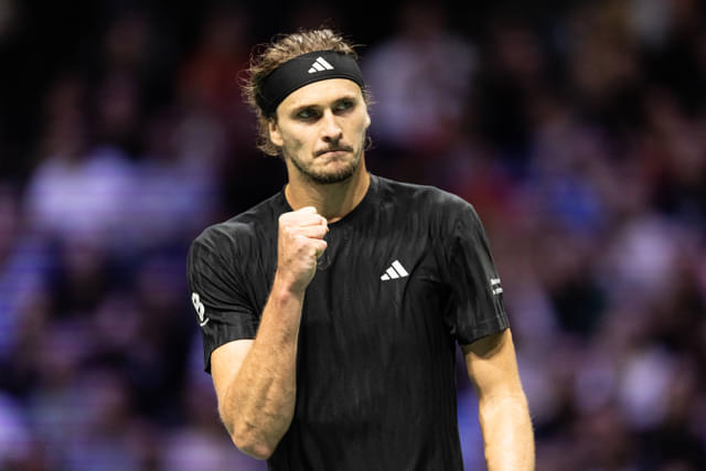 Mischa Zverev’s Courtside Cue Helps Alexander Zverev Escape Paris Scare