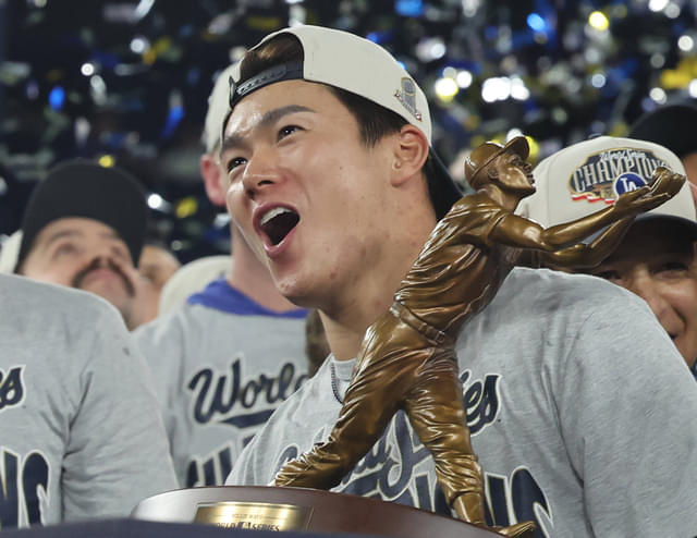 Yoshinobu Yamamoto Reacts After Historic World Series MVP Win