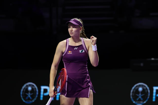 Elena Rybakina Makes WTA Finals History as First Kazakh Semifinalist
