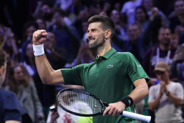 Novak Djokovic Joins Federer, Borg, Laver on 200 Indoor ATP Wins List