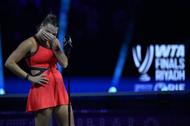 Aryna Sabalenka Praises Elena Rybakina in WTA Finals Runner-Up Speech