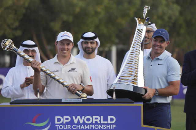 Matt Fitzpatrick Takes $3 Million in Dubai as Rory McIlroy Adds $2 Million Bonus