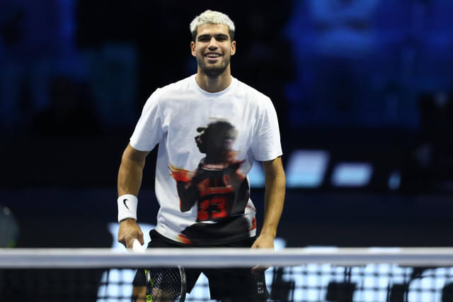 Carlos Alcaraz Receives Golden Badge Of Honor From Childhood Murcia Club