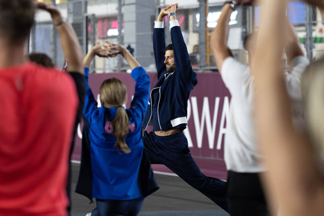 Novak Djokovic Bridges Tennis, F1 And Wellness In Qatar