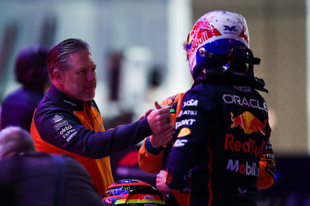 Zak Brown Reacts As Max Verstappen Grabs Abu Dhabi Pole With ‘Chucky’ Lap