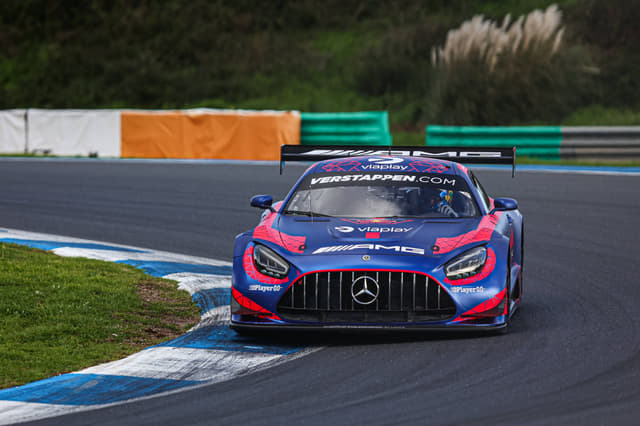 Max Verstappen Tests Mercedes-AMG GT3 at Estoril With Verstappen.com Team