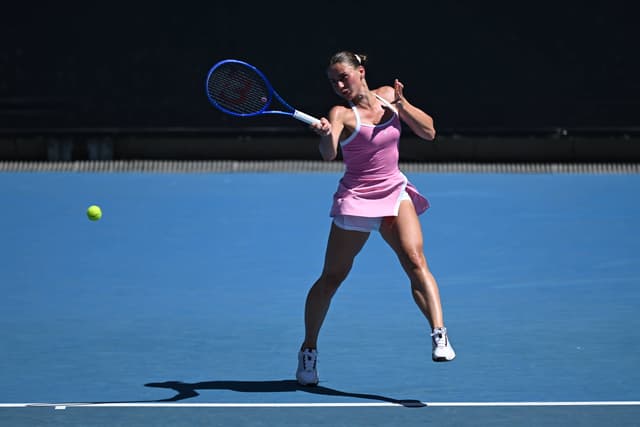 Marta Kostyuk Withdraws From AO Doubles After Torn-Ankle Ligament