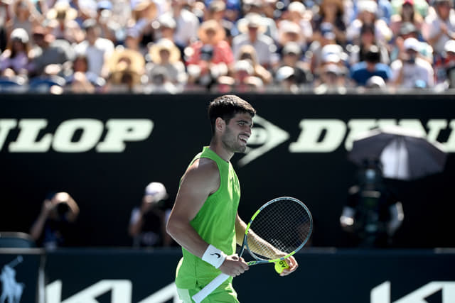 Carlos Alcaraz Gives Epic Reply After Post-Match Act Leaves the AO Crowd Cheering