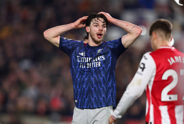 Declan Rice Calls Arsenal Title Run “A Rollercoaster” After Brentford 1-1