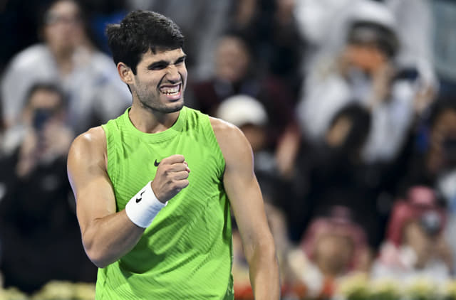 Carlos Alcaraz Saves Two Set Points, Starts Doha With 150th Hard-Court Win