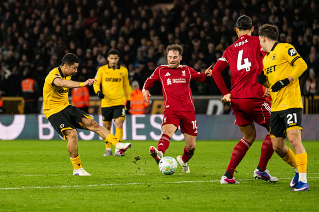 Mohamed Salah Equalizes, But André’s Deflected 94th-Minute Shot Sinks Liverpool