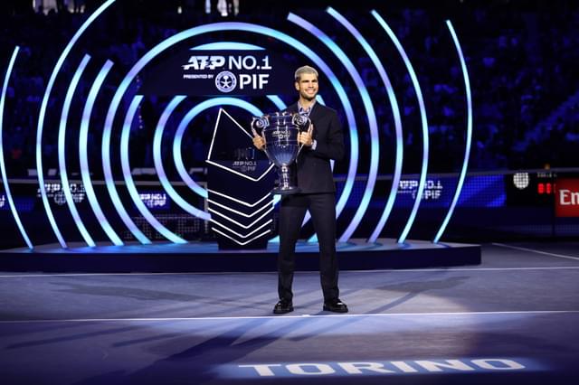 Carlos Alcaraz Gained 2,360 Points During Jannik Sinner's Ban to Take Year-End No. 1