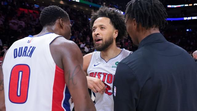 Cade Cunningham Gives Non-Biased Take On Jalen Duren