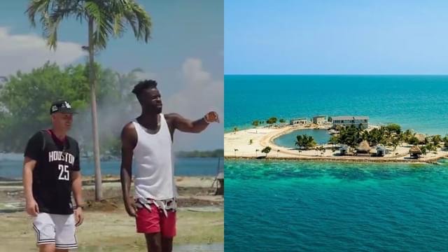 Reggie Bullock Shows Off His Private 'Bullock Island'