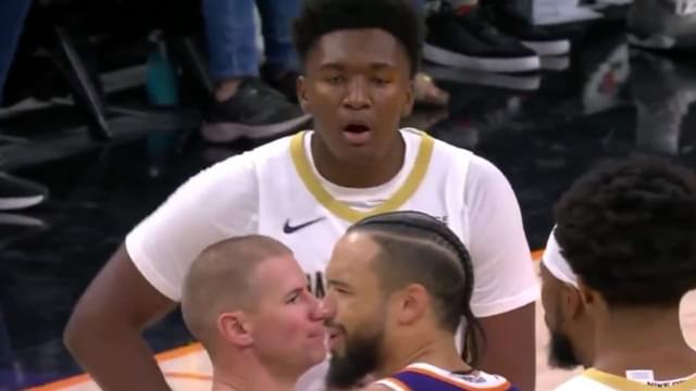 Rookie Derik Queen Cursed Out Dillon Brooks Mid-Game