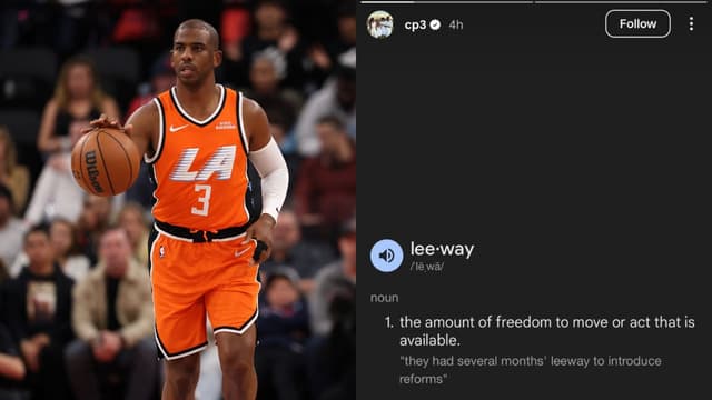 Chris Paul Posts Ominous Quote On Socials