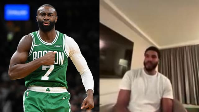 Jayson Tatum Pours Water On 'Beef' Rumors With Jaylen Brown For Winning 2024 FMVP