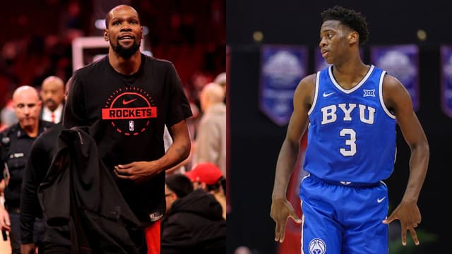 AJ Dybantsa Shouts Out Kevin Durant For Eclipsing Him In Big 12 History