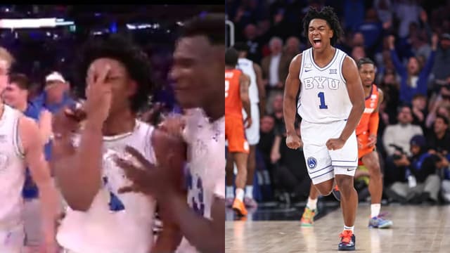 Rob Wright III Drains Contested 3 To Lift BYU Over Clemson
