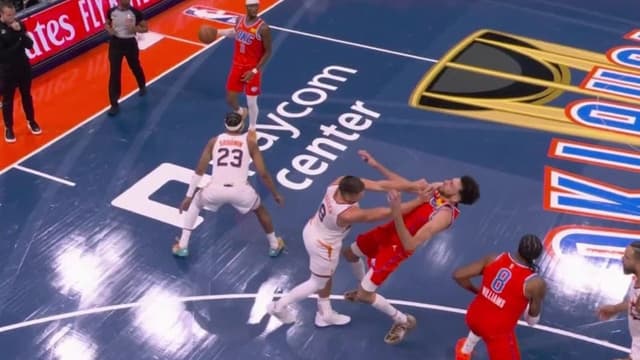 Grayson Allen Ejected After Shoving Chet Holmgren In NBA Cup Semis