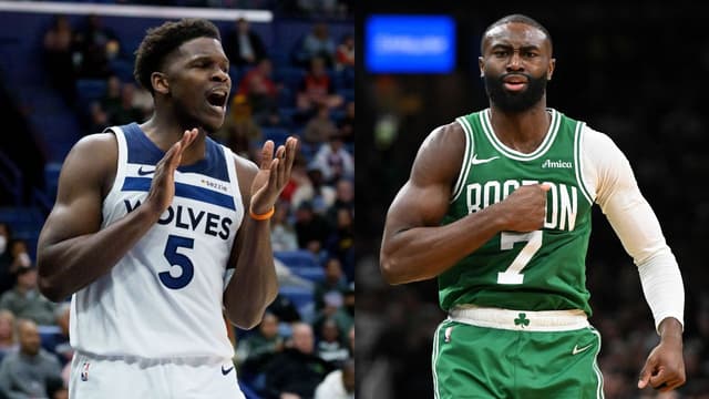 "Gotta Go Through Me": Jaylen Brown On Georgia Alum Anthony Edwards