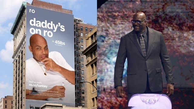 Charles Barkley Takes Shots At Shaquille O'Neal In His Weight-Loss Advert
