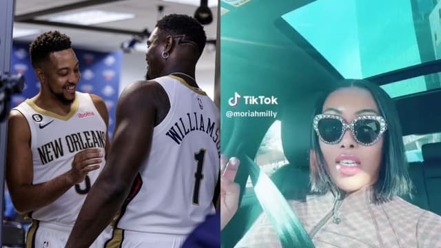 Moriah Mills Implies Zion William's Teammate CJ McCollum Was In Her DMs