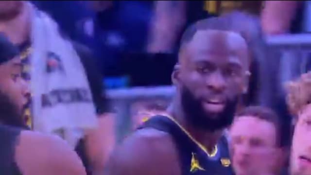 Draymond Green Caught Yelling "White Boy" At Collin Gillespie