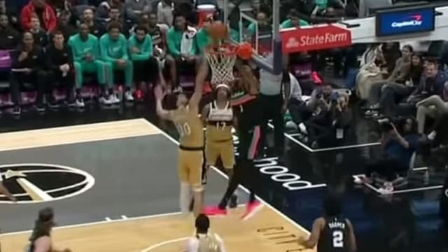 Victor Wembanyama Gets His Revenge On Tristan Vukcevic For Blocking Him