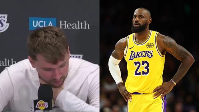 Luka Doncic's Honest Reaction To LeBron James' "Insane" Shotmaking