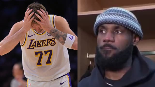 LeBron James Refuses To Create A "Me And Luka Doncic" Narrative