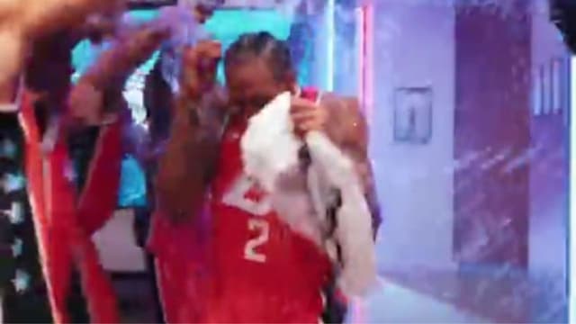 "Sending Y'all An Invoice!": Kawhi Leonard Calls Out Teammates For Drenching His Braids