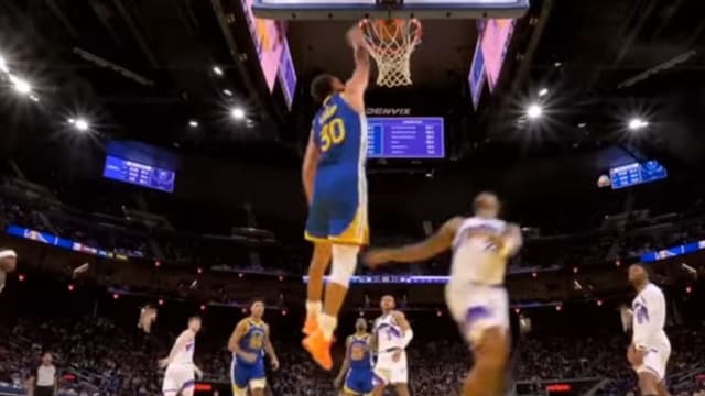 "Definitely Taking it": Steph Curry Gives Final Verdict On His Pseudo-Dunk Vs Jazz